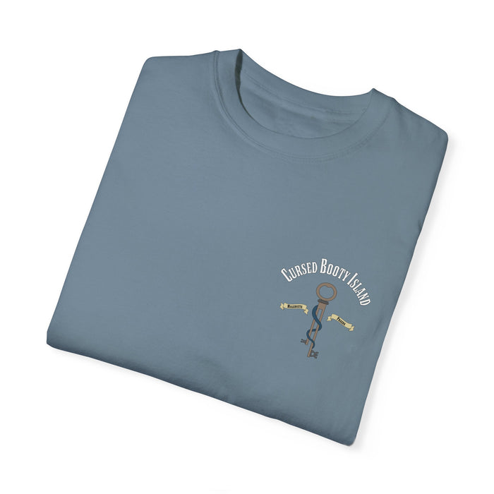 Cursed Booty Island - Beware The Kraken Tee - Comfort Colors