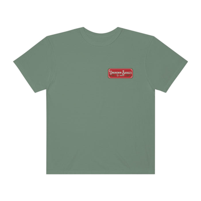 Not Without a Fight Christmas Tee - Comfort Colors