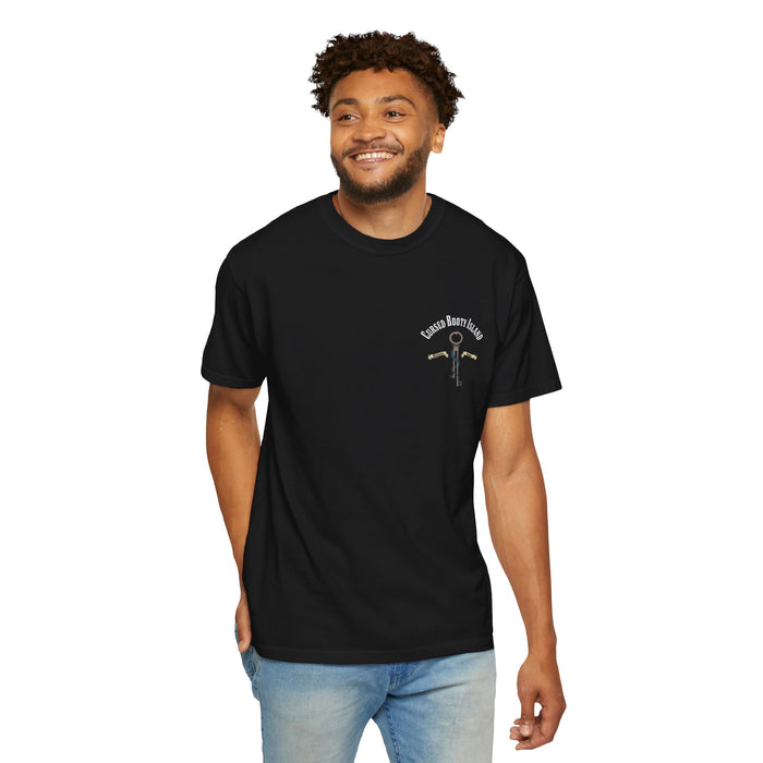 Cursed Booty Island - Beware The Kraken Tee - Comfort Colors