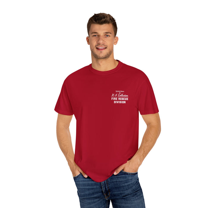 K-9 Collection Fire Rescue Tee - Comfort Colors