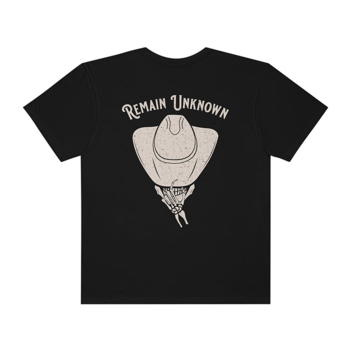 Remain Unknown Tee - Comfort Colors
